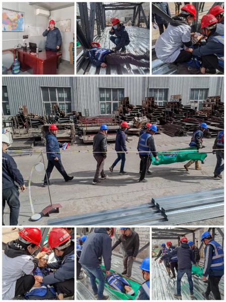 陜煤建設(shè)韓城分公司開展“實(shí)戰(zhàn)化”安全應(yīng)急演練