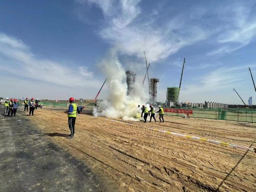 陜煤建設(shè)路橋分公司：擰緊假期“安全閥”，應(yīng)急演練促安全