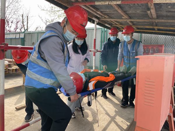 建設(shè)集團(tuán)韓城分公司：黃金五月天，給你滿滿的“安全感”