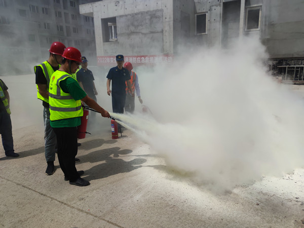 陜煤建設(shè)咸陽分公司第一項(xiàng)目部：筑牢消防理念，防患于未“燃”