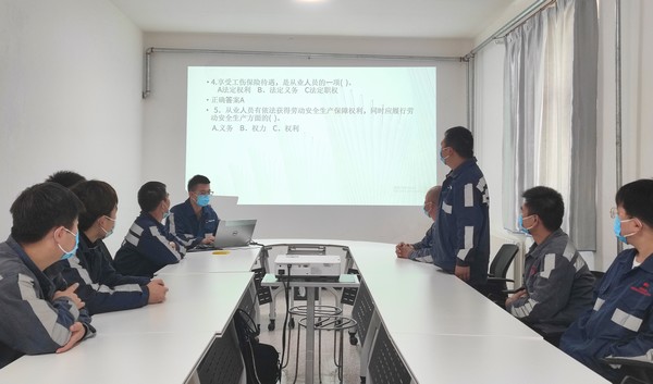 陜煤建設(shè)洗選煤運營公司第五項目部：抓管理、促學習、青年職工敢為人先