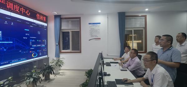 中央儲備糧銅川直屬庫項目建設(shè)單位領(lǐng)導(dǎo)一行對陜煤建設(shè)銅煤公司進行考察