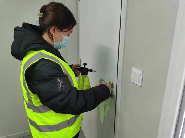 陜煤建設(shè)咸陽分公司第五項(xiàng)目部：筑牢疫情防控線，提升效率加快干