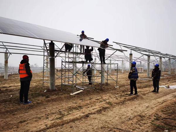 <strong>陜煤建設(shè)西北分公司：滿地霜華濃似雪， 工程建設(shè)“不減速”</strong>