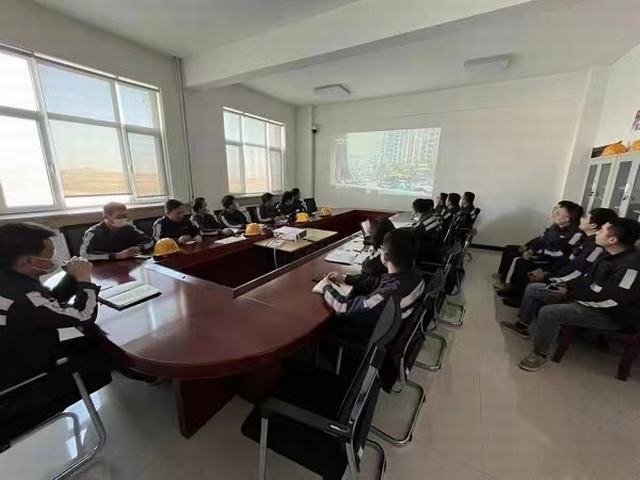 陜煤建設(shè)洗選煤運(yùn)營公司神渭首端運(yùn)營項(xiàng)目部：吹響開年安全生產(chǎn)“沖鋒號”