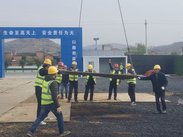 陜煤建設天工公司土建第一項目部承建的漢陰縣實驗中學二期建設工程項目現(xiàn)場啟動儀式正當時