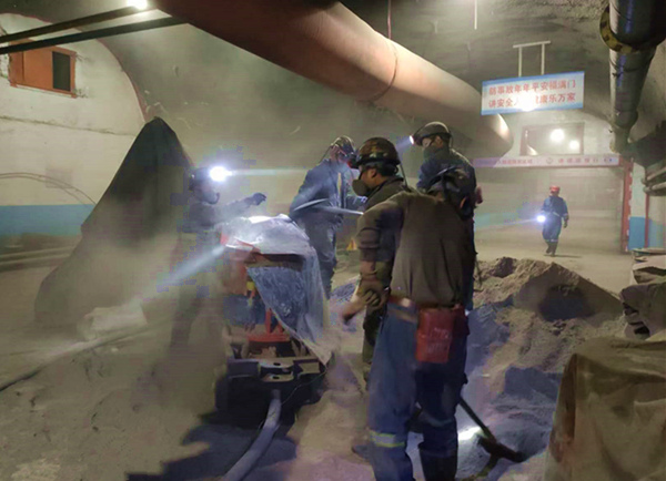 陜煤建設礦建三公司施工進尺“掘”出加速度