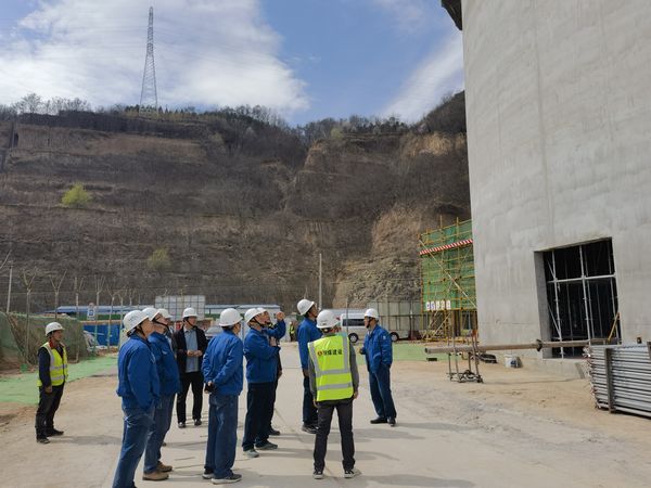 陜西渭河重化工有限責任公司蒞臨陜煤建設天工公司開展對標交流