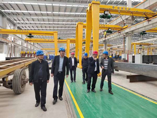 陜煤建設(shè)內(nèi)蒙古分公司赴浙江杭蕭鋼結(jié)構(gòu)有限公司觀摩學習