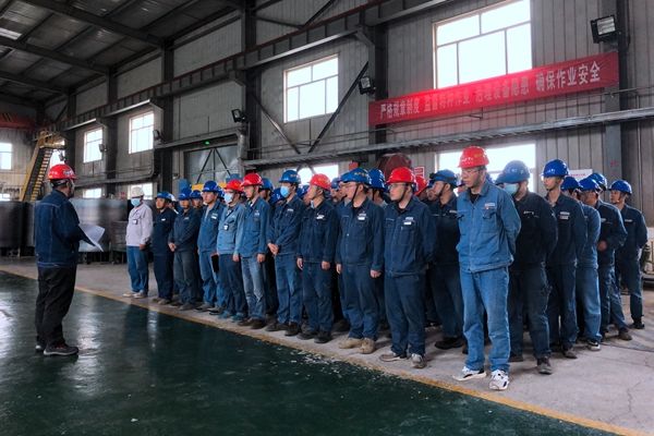 陜煤建設天工公司瑞能礦建項目部：班前三部曲，為安全生產(chǎn)保駕護航