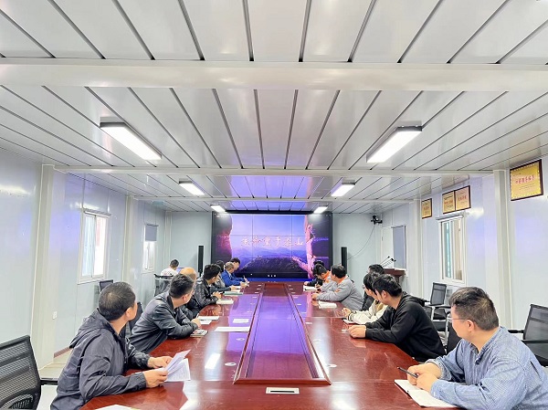 陜煤建設渭南分公司第十一項目部“三個加強”持續(xù)繃緊安全生產(chǎn)“三條線”