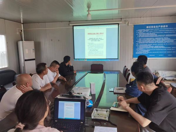 陜煤建設天工公司銅川項目部:把安全生產(chǎn)工作落實在“第一線”