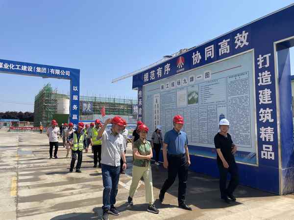 中央儲備糧集團公司督導(dǎo)組蒞臨銅川直屬庫梅坪倉儲項目 施工現(xiàn)場檢查指導(dǎo)工作