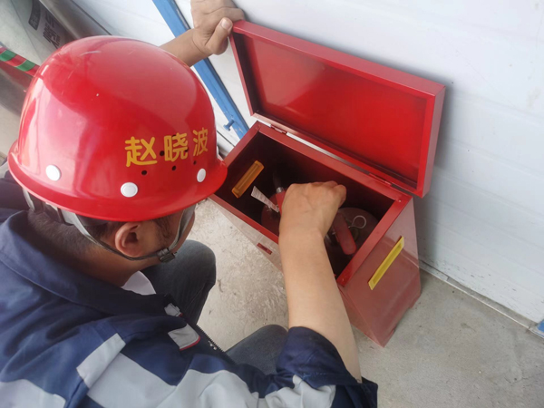 陜煤建設(shè)機(jī)電安裝公司：筑牢燃?xì)獍踩谰€，擰緊消防“安全閥”