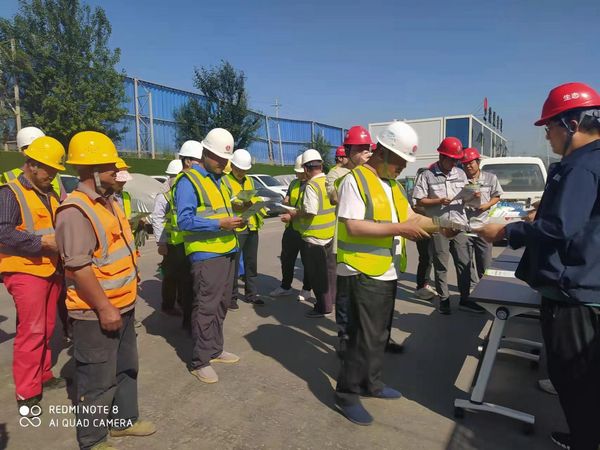 陜煤建設(shè)天工公司土建四部按下“節(jié)能降碳、你我同行” 快捷鍵