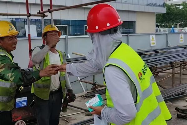 陜煤建設天工公司土建七部：戰(zhàn)高溫不服“暑”，保進度獻“涼”策