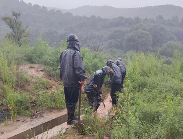 陜煤建設礦建三公司：以雨為令 全力做好防洪防汛工作