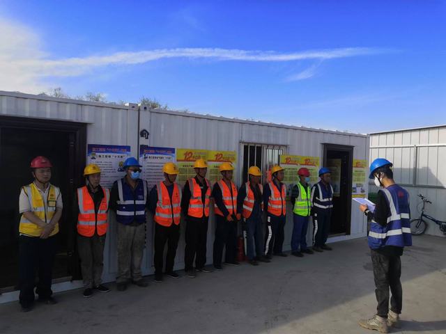 陜煤建設韓城分公司安裝一項目部：“七步法”班前會，全力以赴保運轉