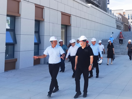陜西省審計(jì)廳黨組成員、副廳長(zhǎng)牟軍利一行蒞臨中共榆林市委黨校新校區(qū)建設(shè)項(xiàng)目檢查指導(dǎo)工作