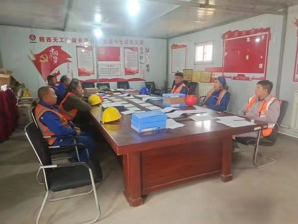 陜煤建設(shè)天工公司土建十七項目部：強化責任落實，緊抓安全生產(chǎn)