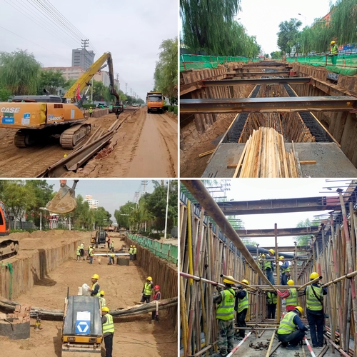 陜煤建設(shè)榆林市上郡路提升改造項(xiàng)目:雙節(jié)假期“不打烊” 項(xiàng)目建設(shè)“再提速”