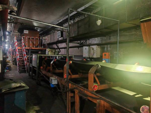 陜煤建設(shè)洗選煤運營公司第二項目部：檸條塔721、722膠帶機帶面更換工程順利完工