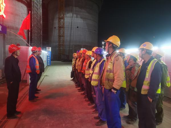 陜煤建設(shè)天工公司彬長(zhǎng)660MWCFB示范電廠工程項(xiàng)目部：凝心聚力拼百日，齊抓共管保安全