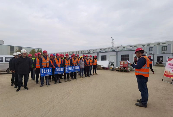 消防培訓警鐘鳴 應(yīng)急演習筑安全