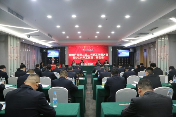 陜煤建設(shè)咸陽分公司召開二屆二次職代會暨2024年工作會、安全會