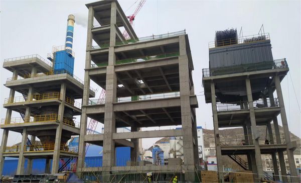 陜煤建設(shè)天工公司土建四部：摁下施工“快進鍵”    不負(fù)春光趕工期