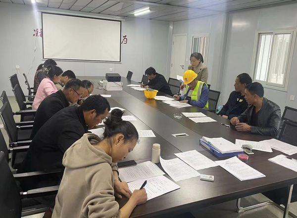 陜煤建設天工公司土建十一部：迸發(fā)合力  筑牢安全生產(chǎn)防線