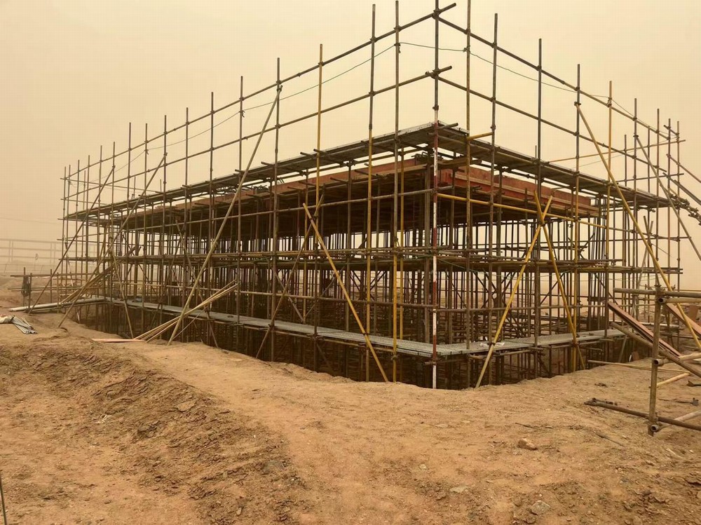 無懼高溫！奮戰(zhàn)當(dāng)“夏” 項目建設(shè)“熱浪滾滾”