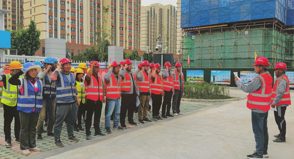 陜煤建設(shè)天工公司土建第十一項(xiàng)目部：合“三力”，筑牢安全防線