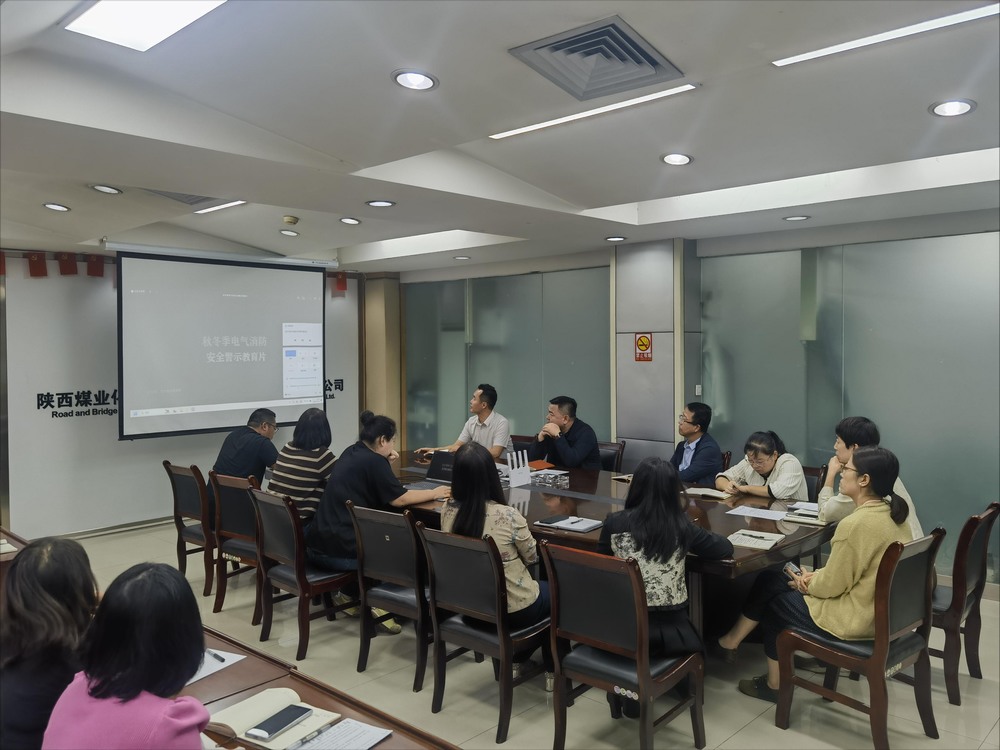 陜煤建設路橋分公司全力以赴，多策并用筑牢消防安全“長城”