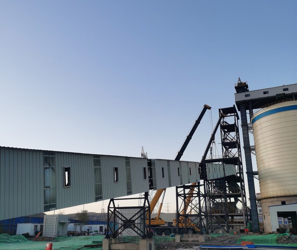 陜煤建設天工公司土建第二十五項目部：細化“人、材、機”管理，助力棧橋順利吊裝