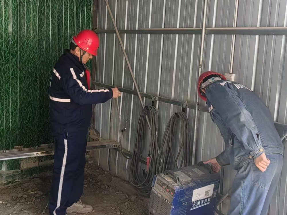 陜煤建設(shè)機電安裝公司：安全建設(shè)“不畏寒”，冬季施工“不減速”