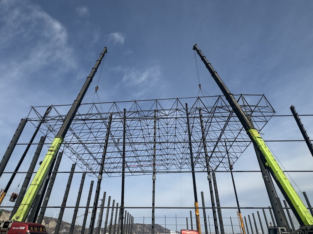 陜煤建設(shè)天工公司土建第二十一項目部：勇戰(zhàn)低溫，擎起建設(shè)新高度