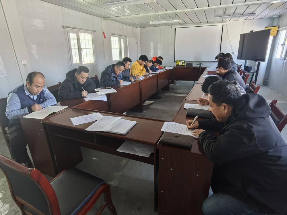 陜煤建設(shè)天工公司新疆第一項目部：“課”不容緩，筑牢復(fù)工安全防線