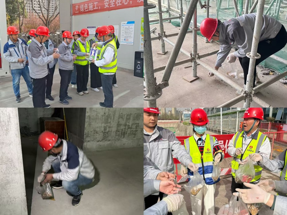 陜煤建設(shè)天工公司土建第二十七項(xiàng)目部：“小煙頭” 撬動 “大安全”，安全與綠色共筑工地 “防護(hù)網(wǎng)”