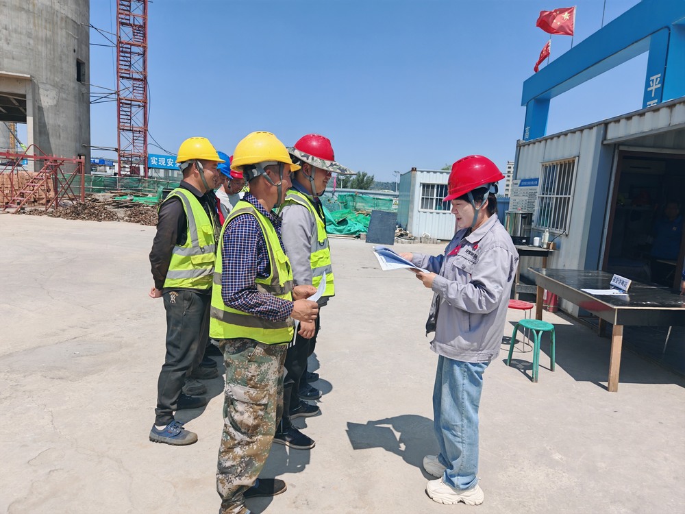  陜煤建設(shè)韓城分公司土建九項目部：巾幗綻芳華 安全“她力量”