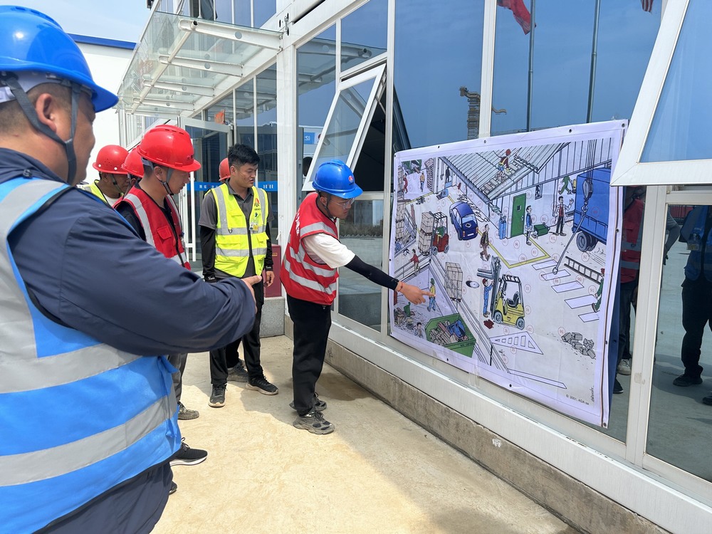 陜煤建設韓城分公司土建四項目部：安全生產(chǎn)全員參與 平安成果人人共享