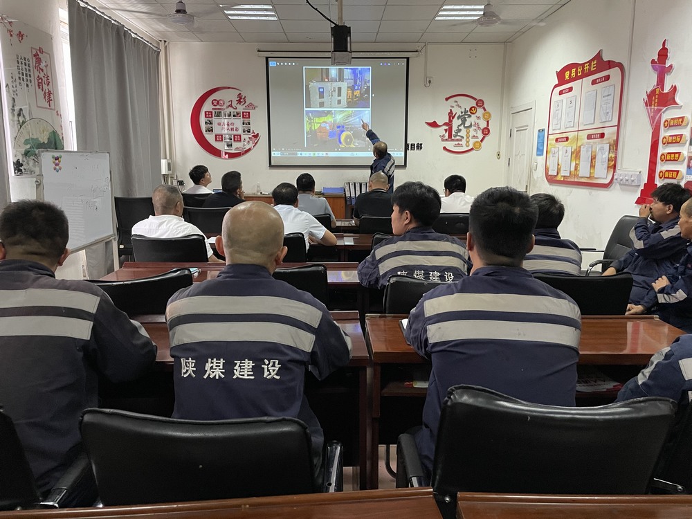 陜煤建設洗選煤運營公司檸條塔運營項目部：安全生產常抓不懈，手指口述挖掘潛能