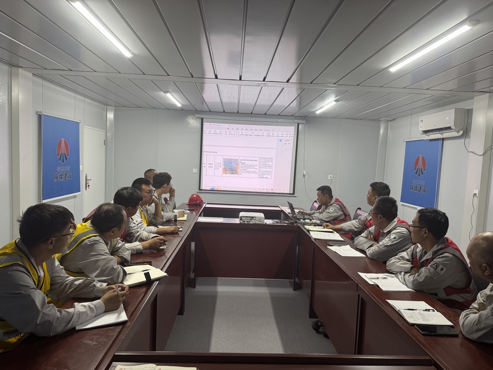 陜煤建設(shè)西北分公司土建第六項(xiàng)目部：三個(gè)“一”活動(dòng)筑牢安全防線 護(hù)航高質(zhì)量發(fā)展