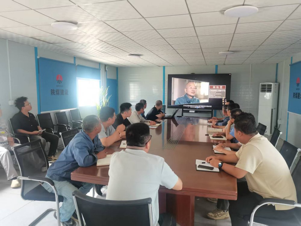 陜煤建設(shè)韓城分公司土建十六項(xiàng)目部：廉政清風(fēng)勁吹  護(hù)航項(xiàng)目前行